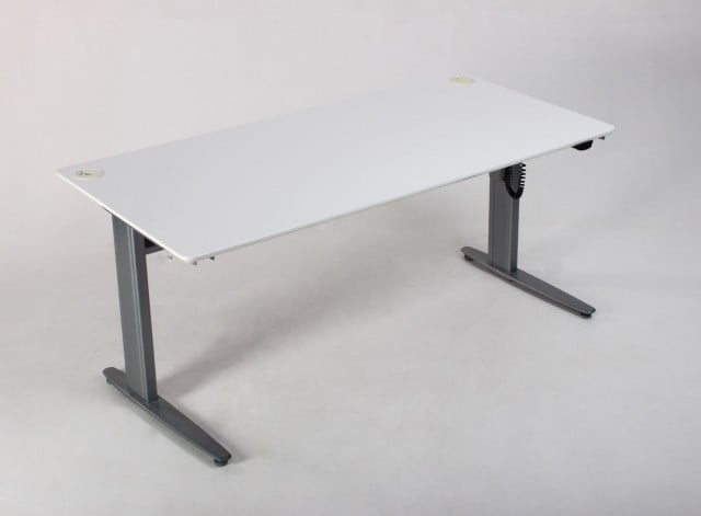 Conset hæve sænkebord hvid 160 cm