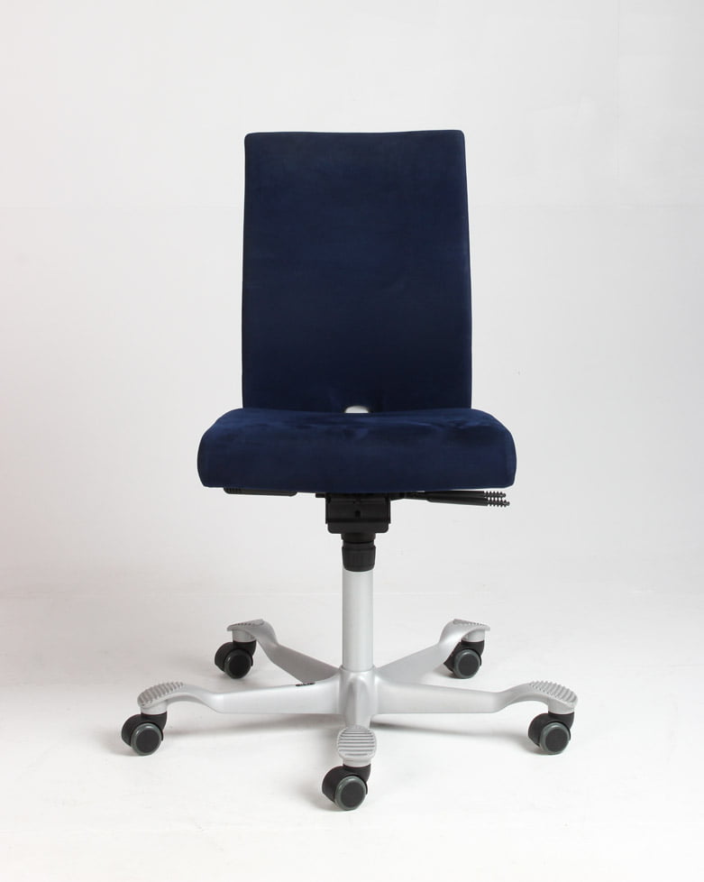 Mew Mew gnist Overflødig HÅG H04 4400 kontorstol i mørkeblå | Brugt stol - FRI FRAGT!
