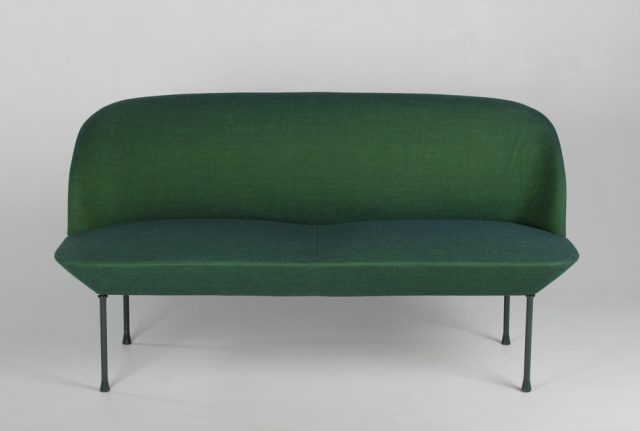 grøn sofa